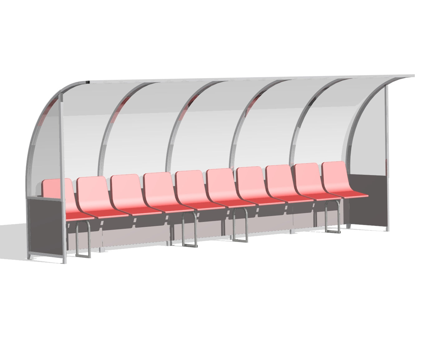 Football Dugout 2 - 3m