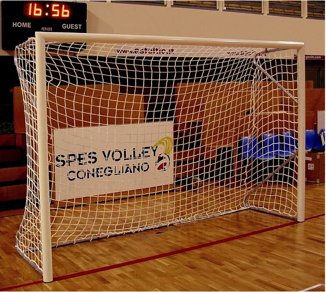 But de foot 3 m X 2 m - Futsal - Aluminium à sceller Sports Invention AS