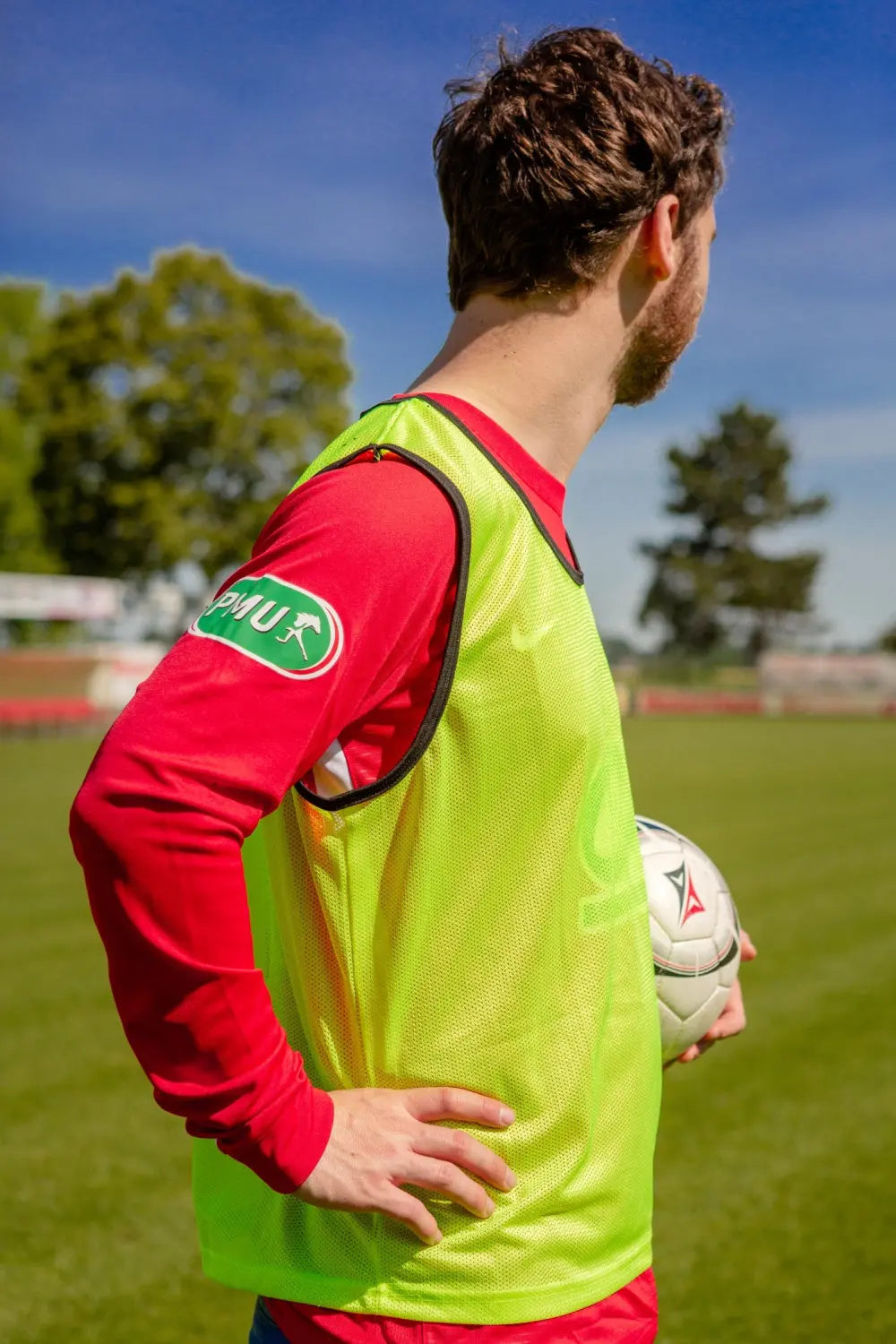 POWERSHOT® Coloured Training Bibs - Yellow Adult Sports Invention AS