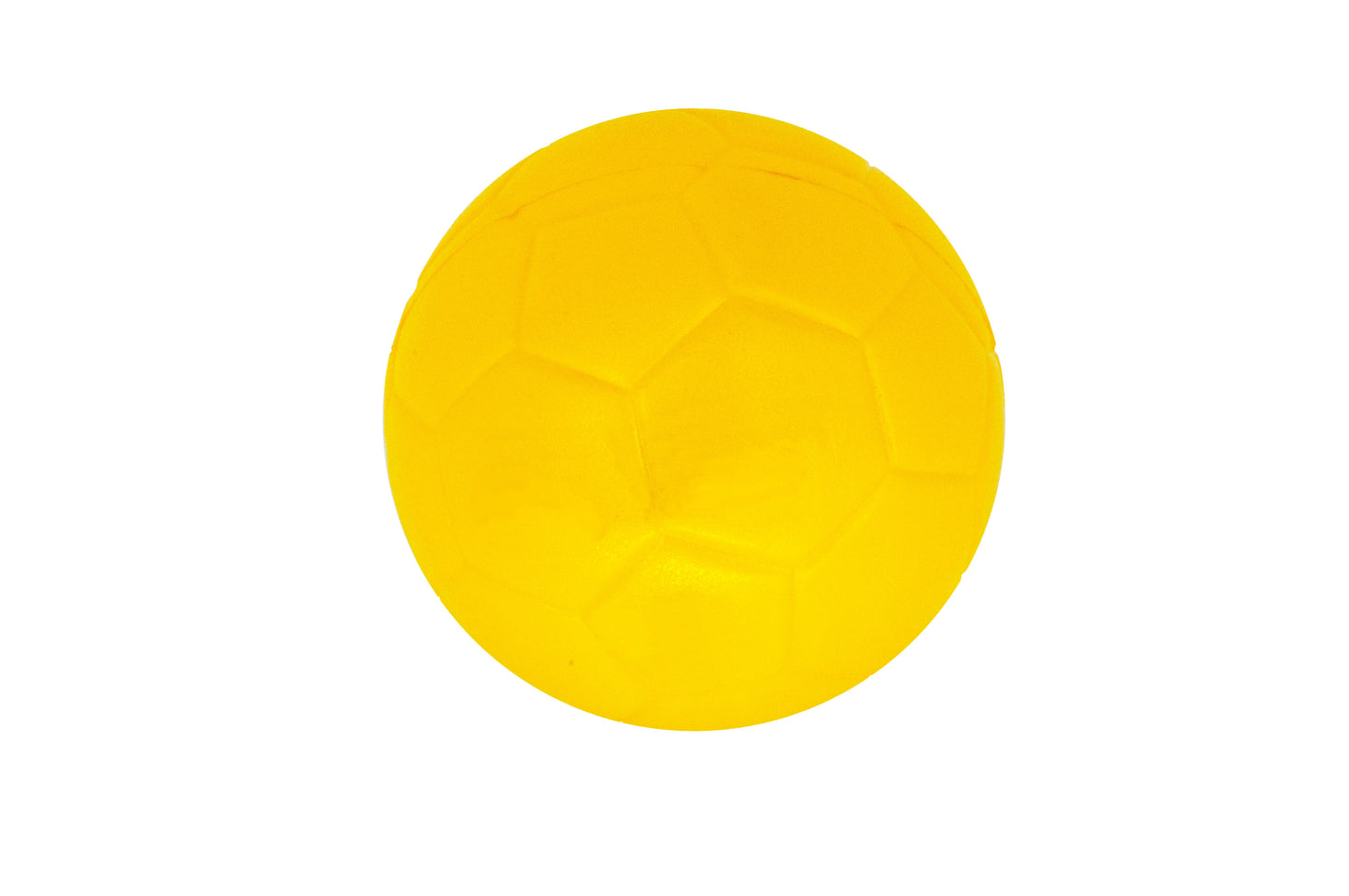 Fodboldbold i skum 13,4 cm - Gul