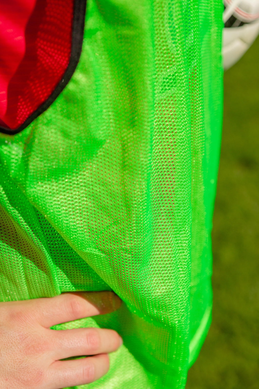POWERSHOT® Coloured Training Bibs (Green Child)
