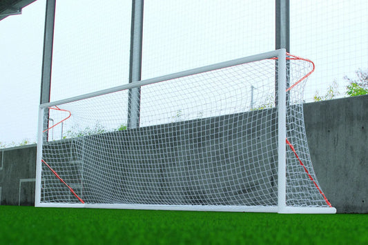 6 x 2,1 m Fotballmål – Full Aluminiumsstruktur – 80 mm Ramme – Rød Sports Invention AS