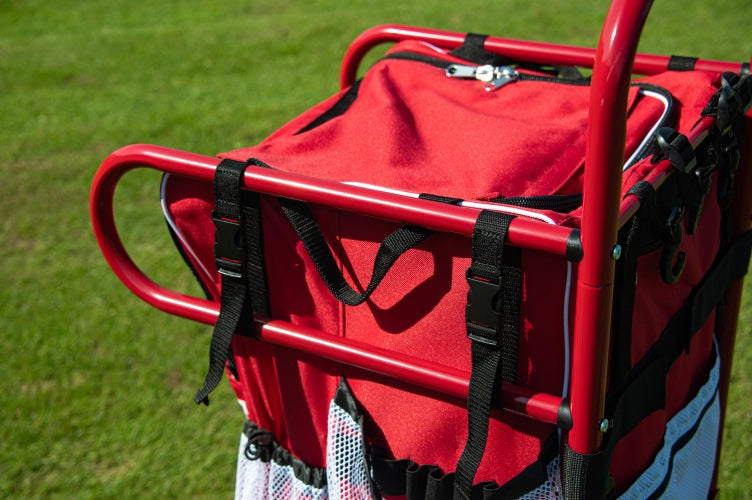 POWERCART® utstyrsvogn Rød/Hvit Sports Invention AS