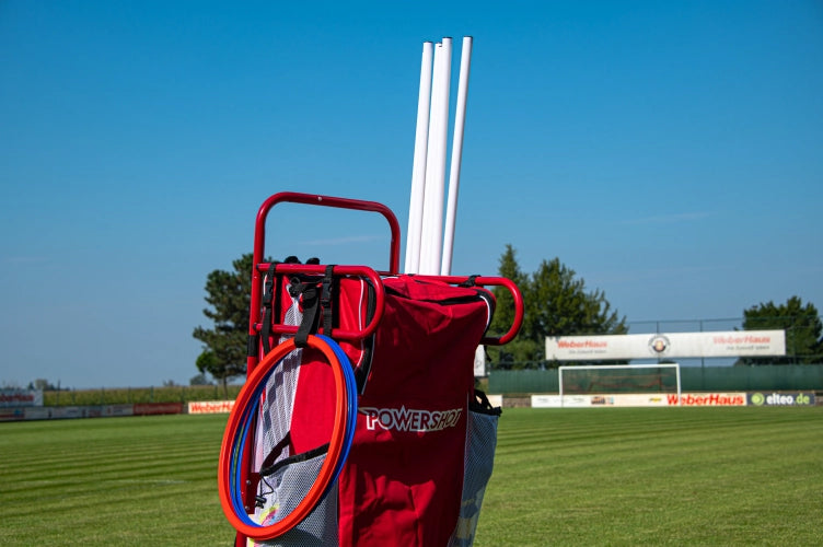 POWERCART® utstyrsvogn Rød/Hvit Sports Invention AS
