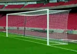 POWERSHOT® Stadium Box Goal Net - 4.5mm - Red Sports Invention AS