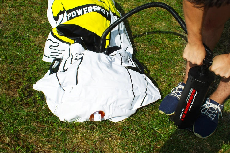 Manuell pumpe for treningsdukker Sports Invention AS