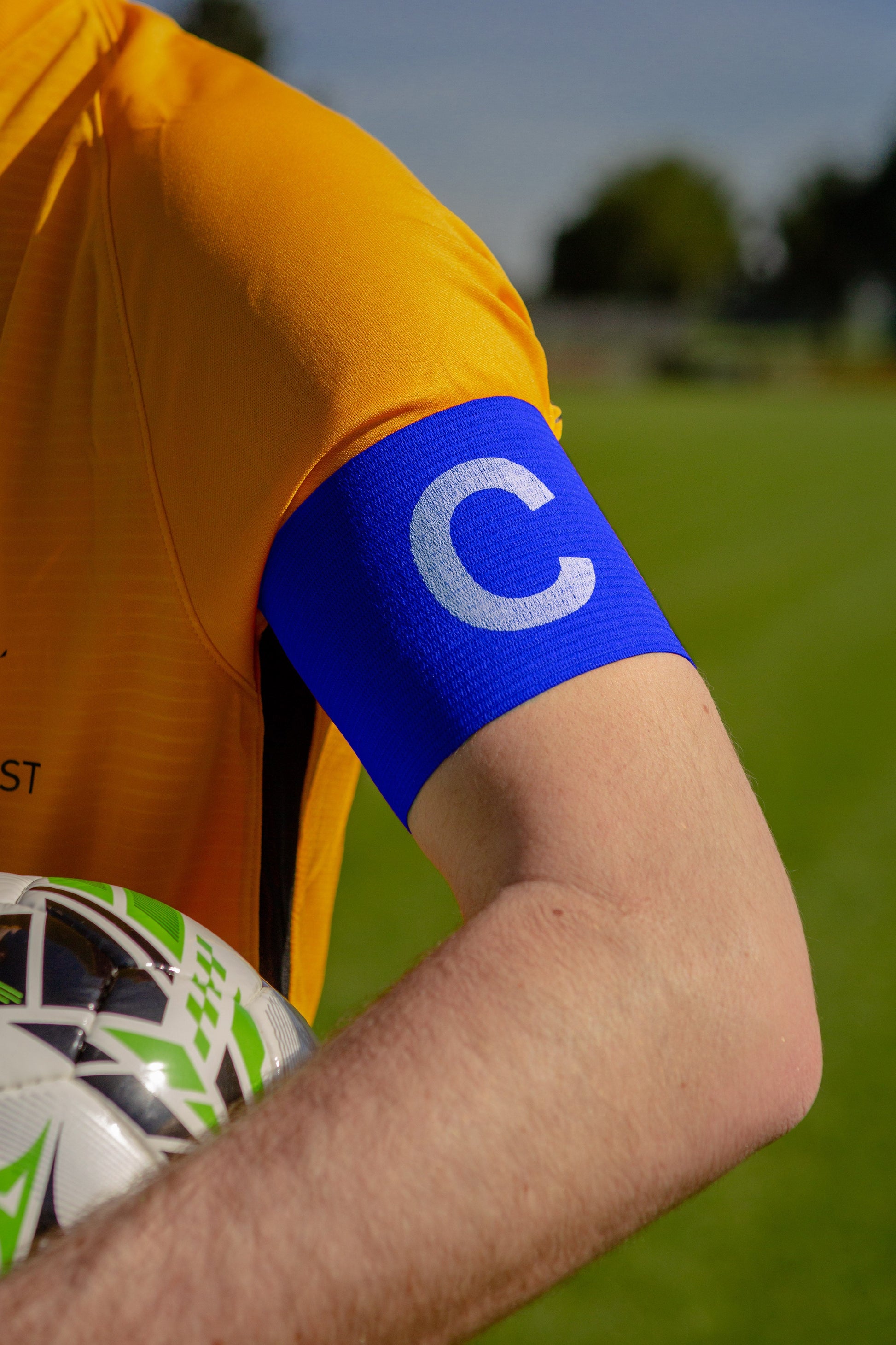 Kapteinsbind Blått «C» Sports Invention AS