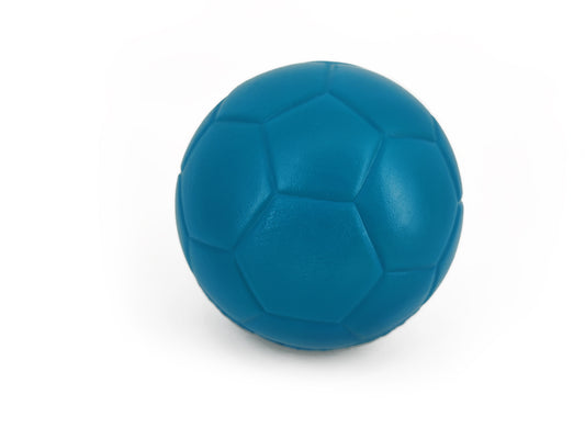 Foam football ball 15cm - turquoise