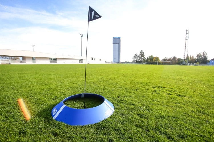 Sett med 10 Footgolf-mål