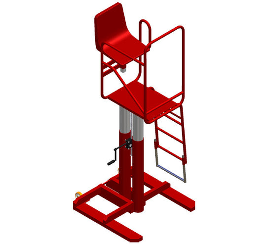 PRO Umpire Chair - Volleyball Referee Stand