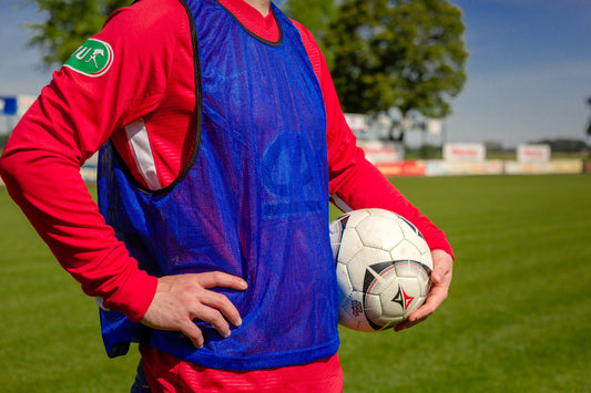 POWERSHOT® Coloured Training Bibs (Blue Child)