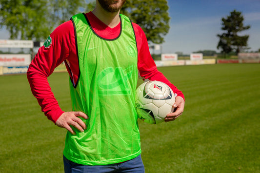 POWERSHOT® Coloured Training Bibs - Green Adult